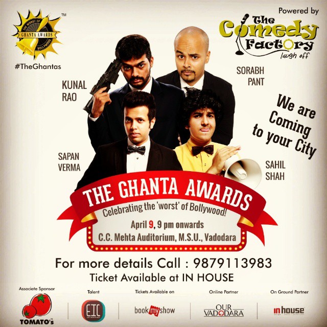 The Comedy Factory,  TheGhantaAwards, TheComedyFactory