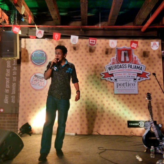 The Comedy Factory,  OjasRawal, WeirdassComedy, PajamaFest, TheComedyFactory, Mumbai