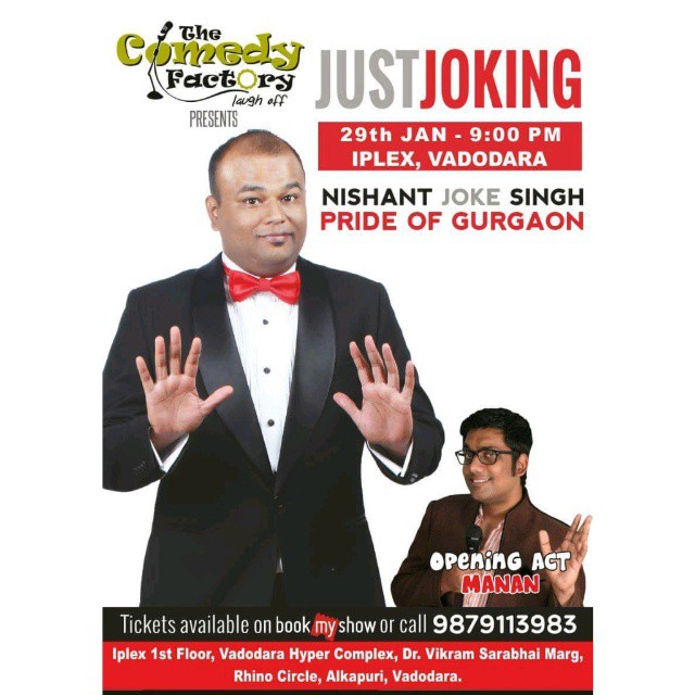 The Comedy Factory,  Vadodara, TheComedyFactory, StandUpComedy