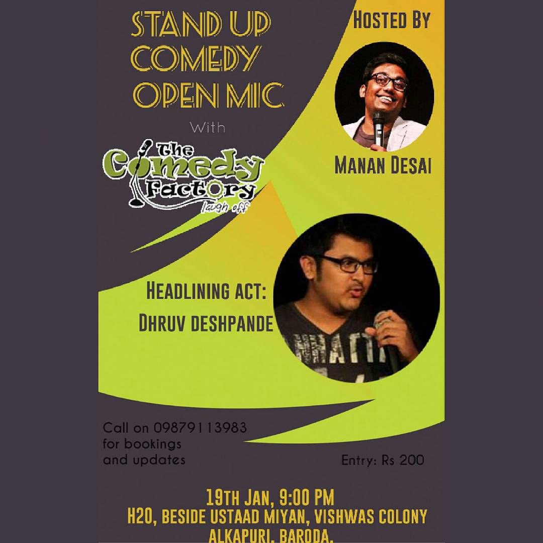 The Comedy Factory, The Comedy Factory,Comedy,Factory,Manan Desai, Manan, Preeti Das,  Aariz Saiyed, Soham Dave, Vidya Desai, Ojas Rawal, Standup Comedy, Short Comedy Skits, Comedy Factory Musical Nights, Improv Comedy, Short Films, Open Mic Nights, Stand up acts