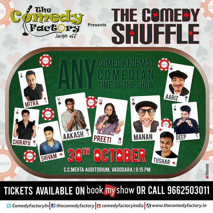 The Comedy Factory,  vadodara., thecomedyfactory, Comedy