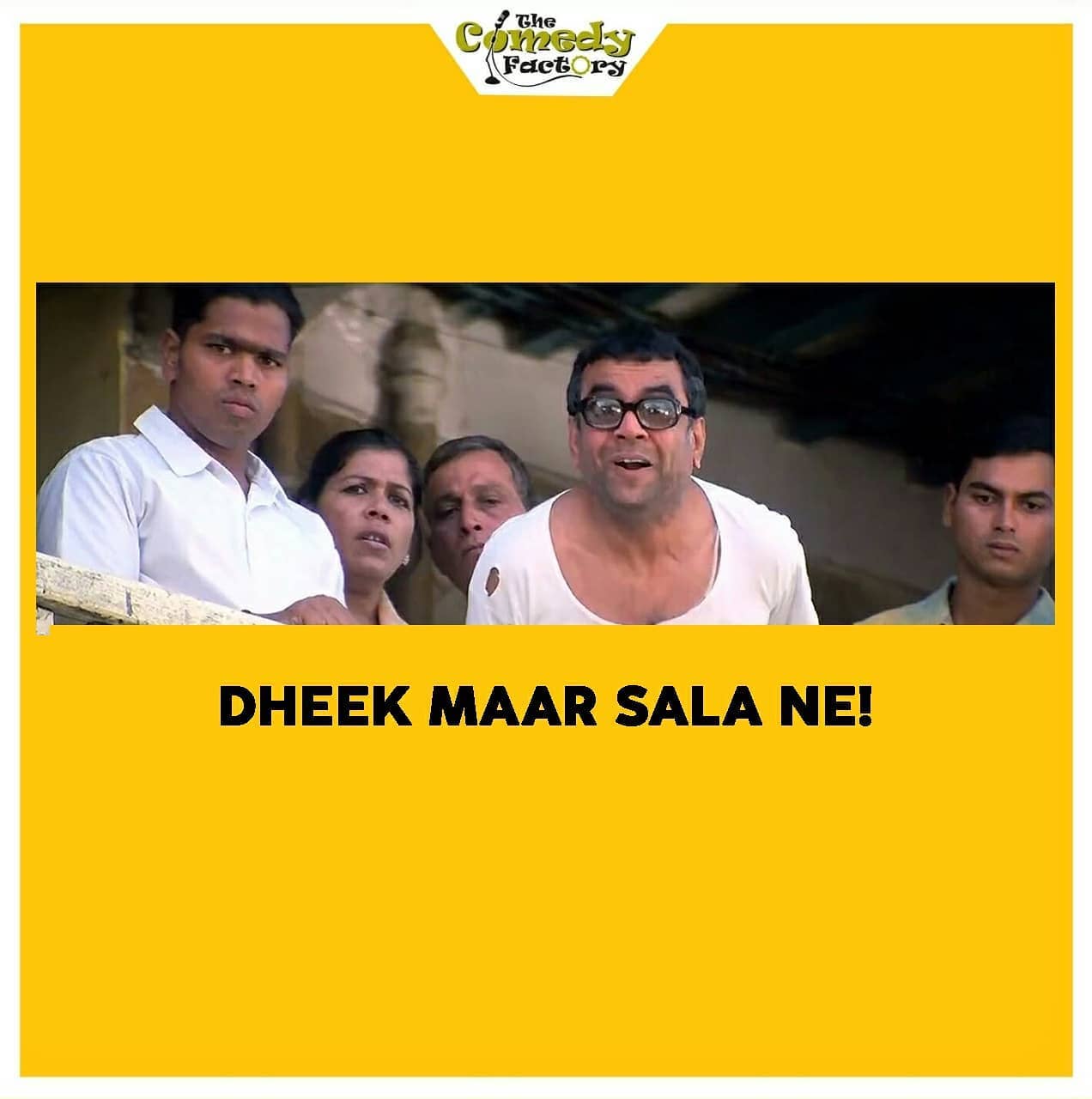 The Comedy Factory,  memes, memesdaily, gujju, gujjumemes, gujaratimemes, phirherapheri, herapheri, funnymemes, dailymemes