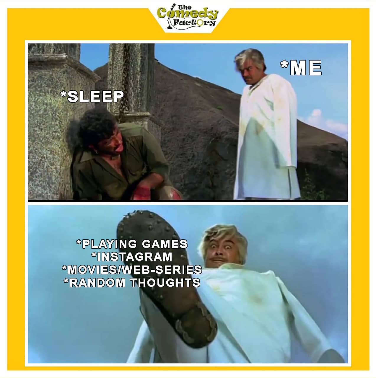 The Comedy Factory,  memesdaily, memes, sleep, insomniac, instagram, funnymemes