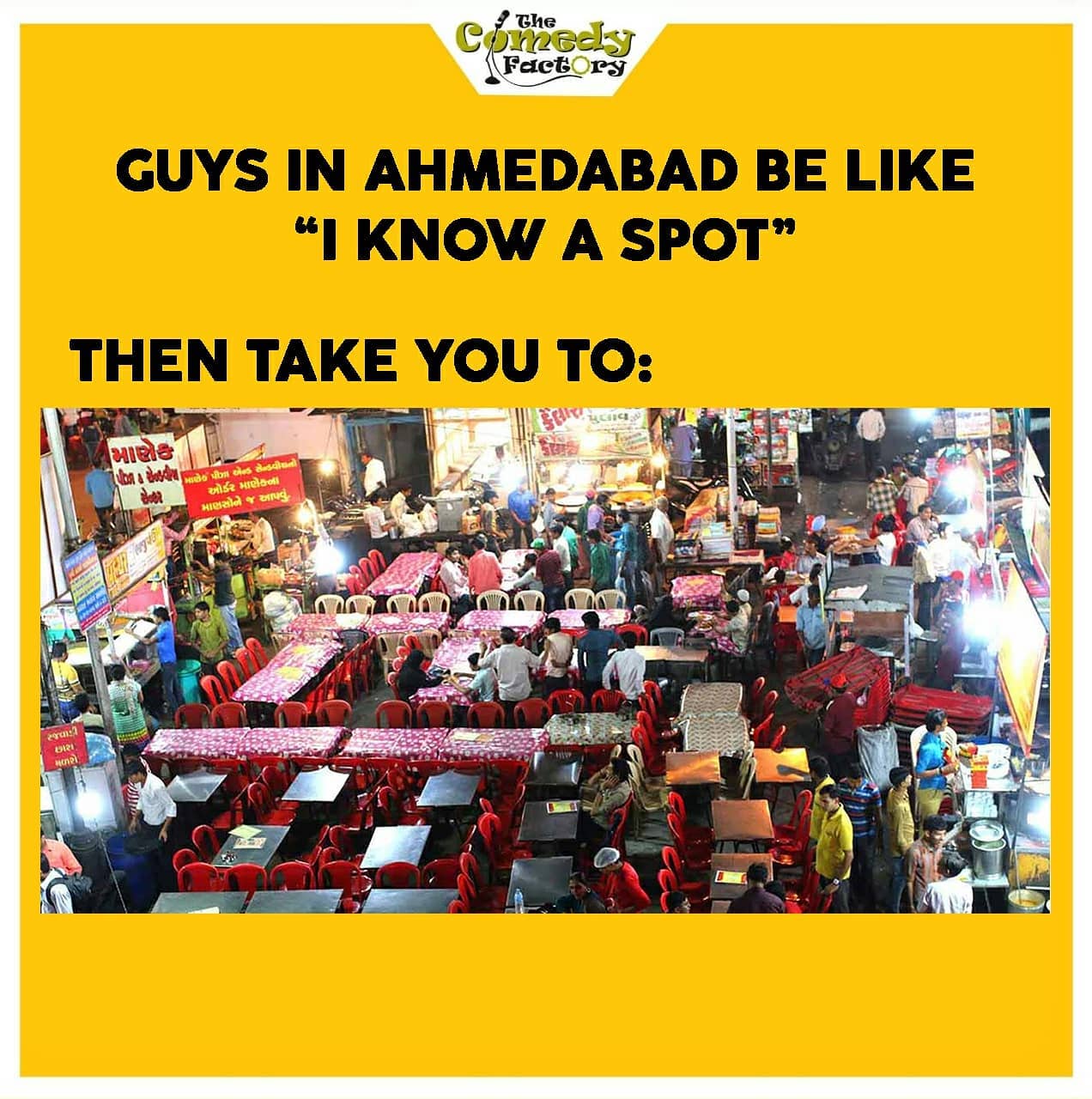 The Comedy Factory,  memes, memesdaily, trending, gujju, gujjumemes, gujaratimemes