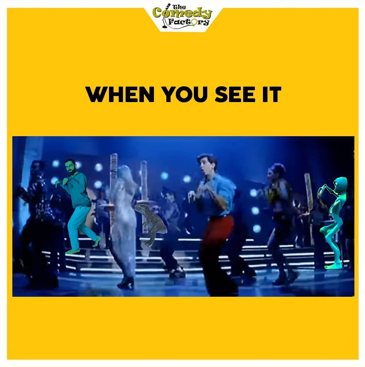 The Comedy Factory,  memesdaily, trending, funnymemes, viratkohli, gujju, gujaratimemes, memes