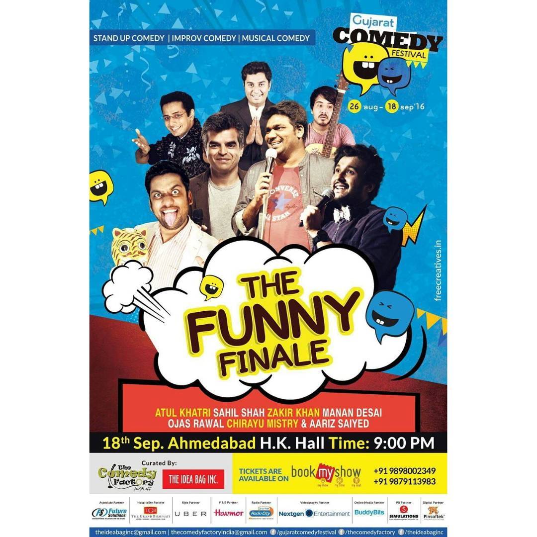 The Comedy Factory, The Comedy Factory,Comedy,Factory,Manan Desai, Manan, Preeti Das,  Aariz Saiyed, Soham Dave, Vidya Desai, Ojas Rawal, Standup Comedy, Short Comedy Skits, Comedy Factory Musical Nights, Improv Comedy, Short Films, Open Mic Nights, Stand up acts
