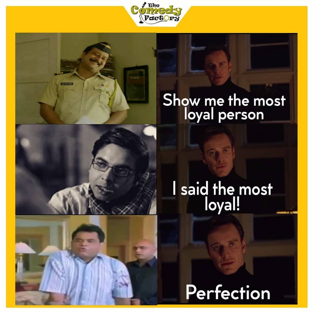 The Comedy Factory,  thecomedyfactoryindia, thecomedyfactory, TCFindia, memesdaily, memesofinstagram, tagyourfriends, memes, loyalty, loyal, welcome, katekar, sacredgames, perfection, gujjumemes, hockey, majnubhai, memesindia, indiamemes