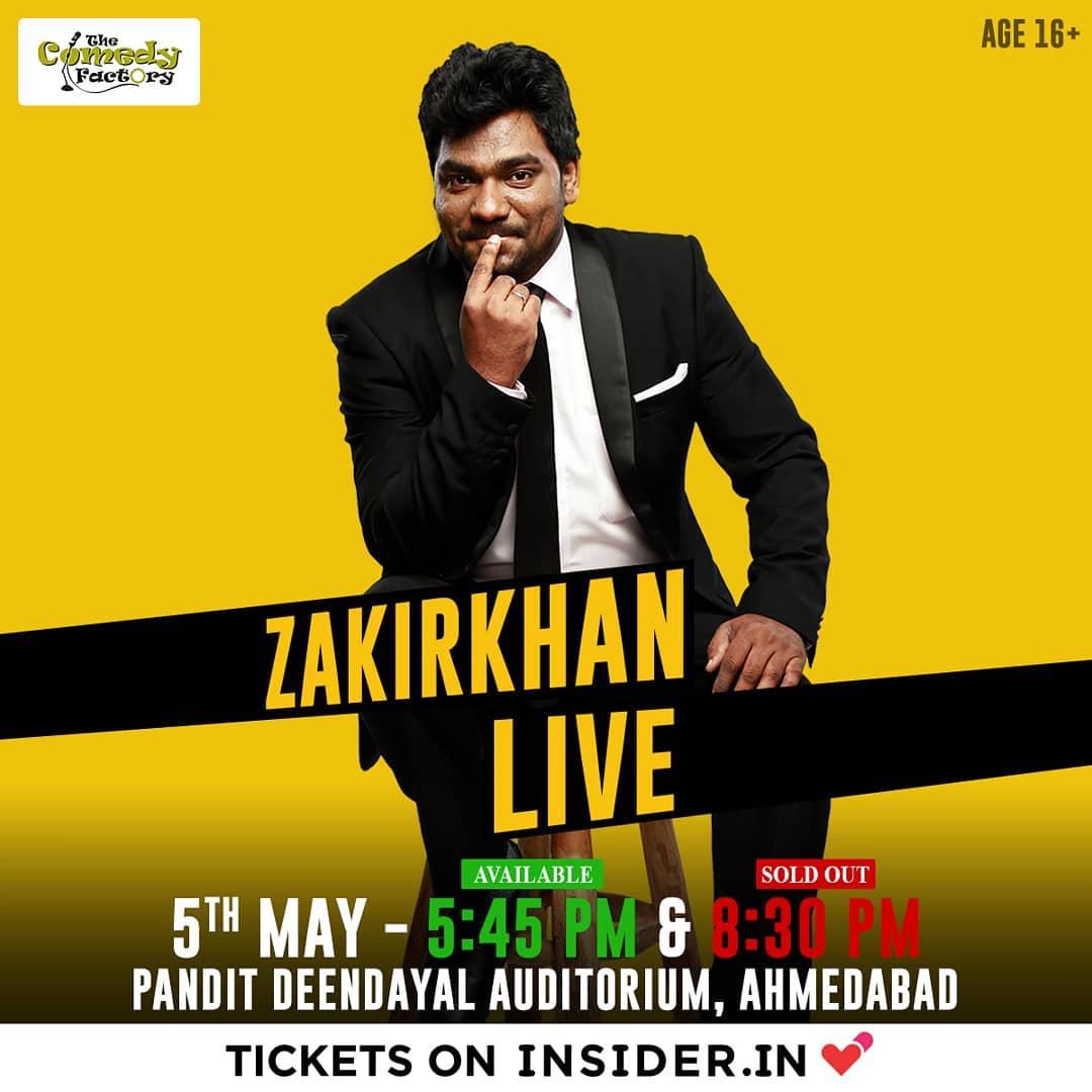 The Comedy Factory,  sakhtlaunda, sakhti, showsinahmedabad, standupcomedy, liveshows