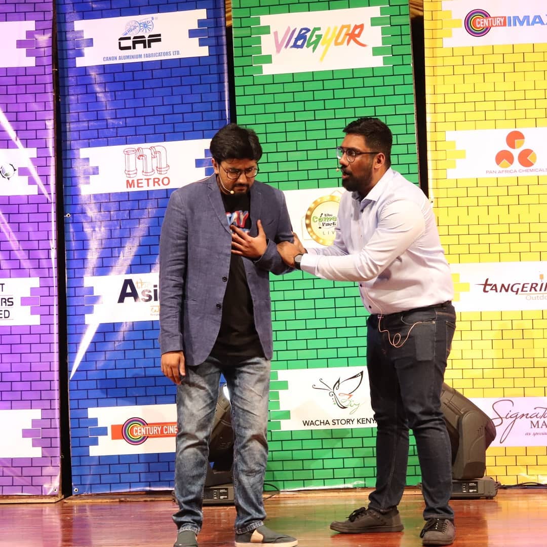 The Comedy Factory,  tcf, tcfindia, TCFindia, thecomedyfactory, comedyfactory, thecomedyfactoryindia, nairobi, kenya, africa, live, show, comedyshows, standup, standupcomedy, improv, improvcomedy, manandesai, chirayumistry, livestandupcomedy
