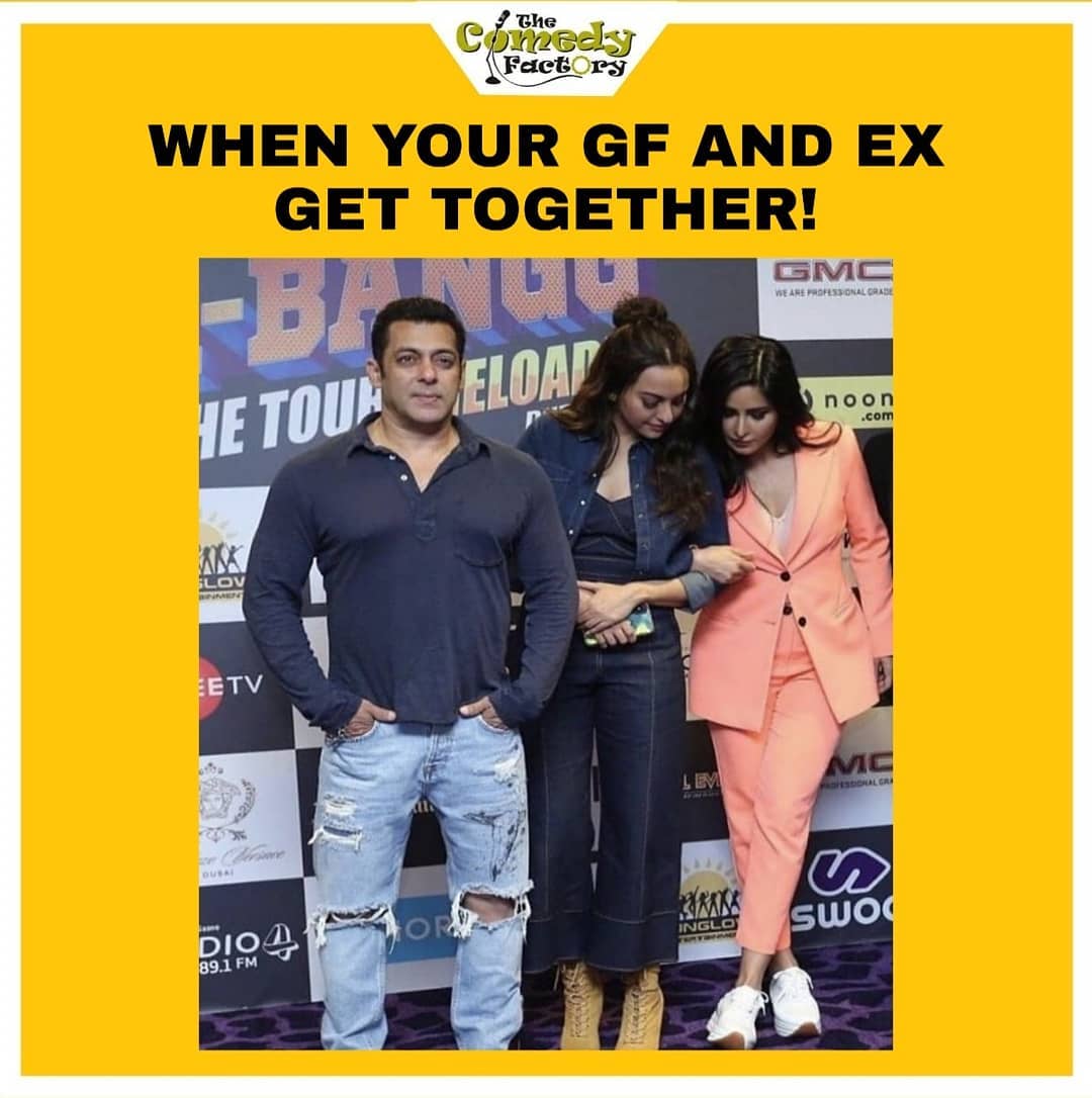 The Comedy Factory,  salmankhan, sonakshisinha, katrinakaif, bharat, bharatfilm, promotion, acting, thecomedyfactoryindia, thecomedyfactory, TCFindia, memes😂, tcfmemes, memesindia, memesofinstagram, memesdaily, dankmemes, dankmeme, dankmemesdaily, funnymemes, tagyourfriends, comment
