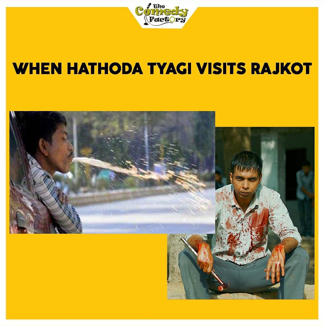 The Comedy Factory,  patallok, hathodatyagi, webseries, amozonprime, trending, memes, memesdaily