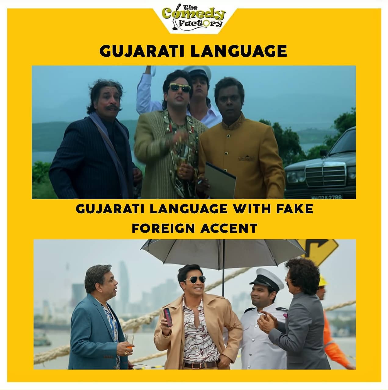 The Comedy Factory,  varundhawan, coolieno1, govinda, gujaratimemes, gujju
