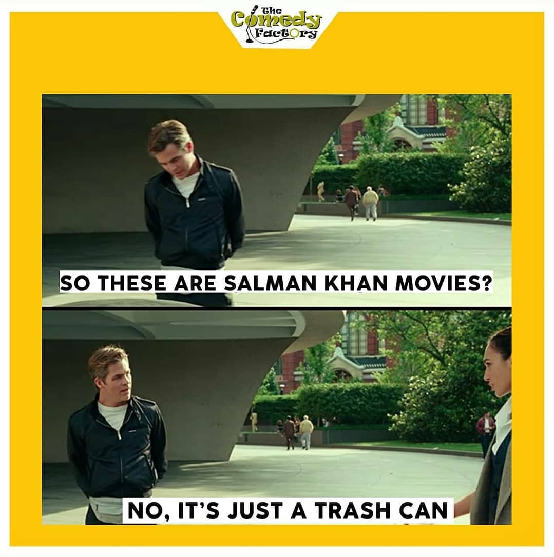 The Comedy Factory,  meme, wonderwoman, salmankhan, youtube, funnymemes, memesdaily, memes