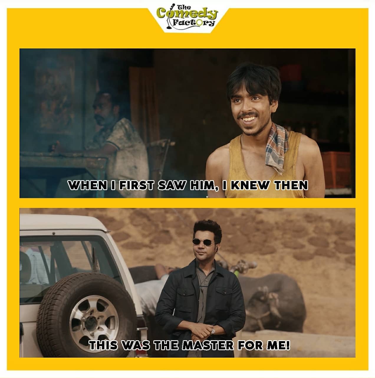 The Comedy Factory,  whitetiger, rajkumarrao, sanjaydutt, arshadwarsi, harrypotter, rakhisawant, samayraina, chess, phirherapheri, memesdaily, memes, trending