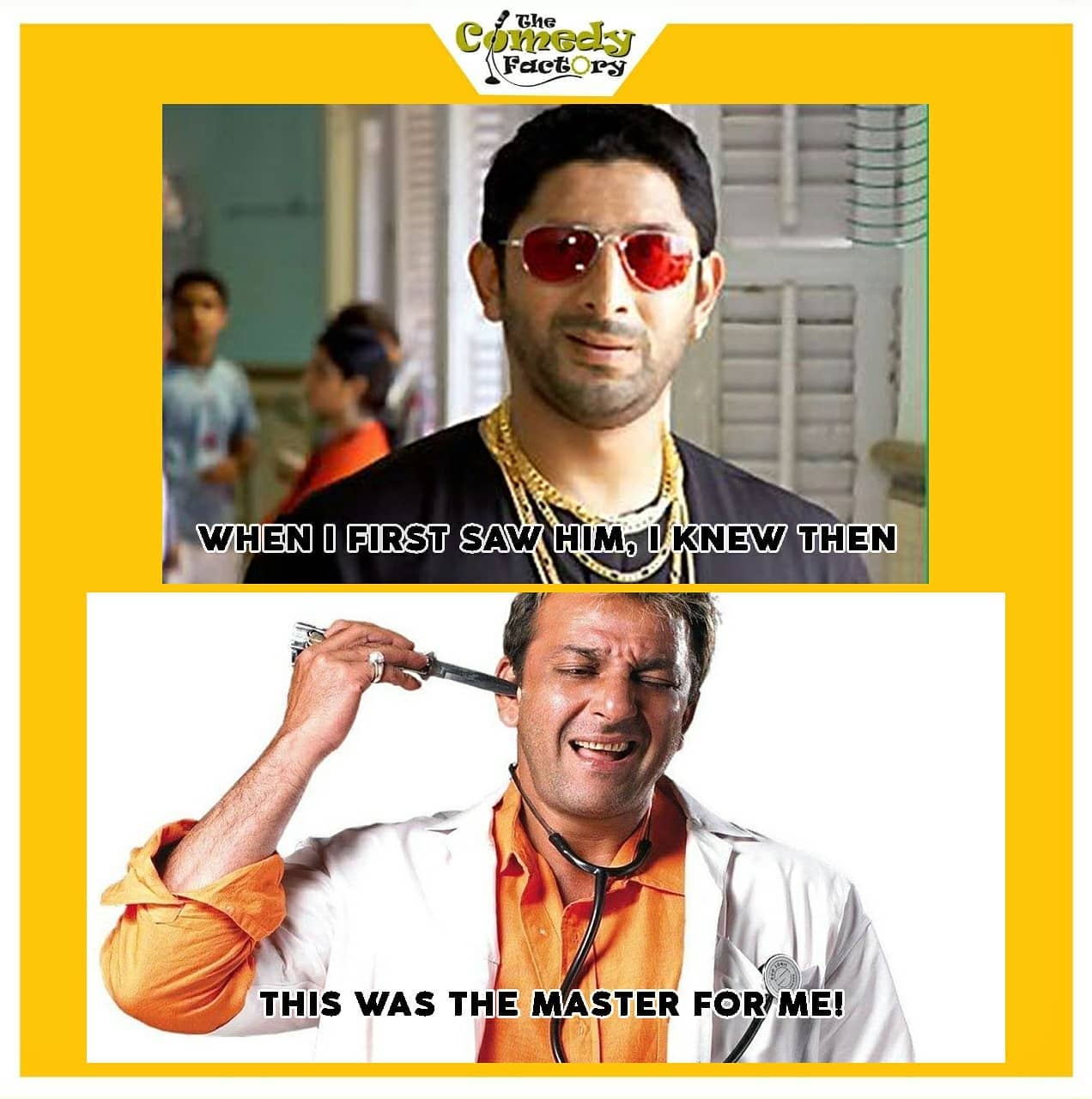 The Comedy Factory,  whitetiger, rajkumarrao, sanjaydutt, arshadwarsi, harrypotter, rakhisawant, samayraina, chess, phirherapheri, memesdaily, memes, trending