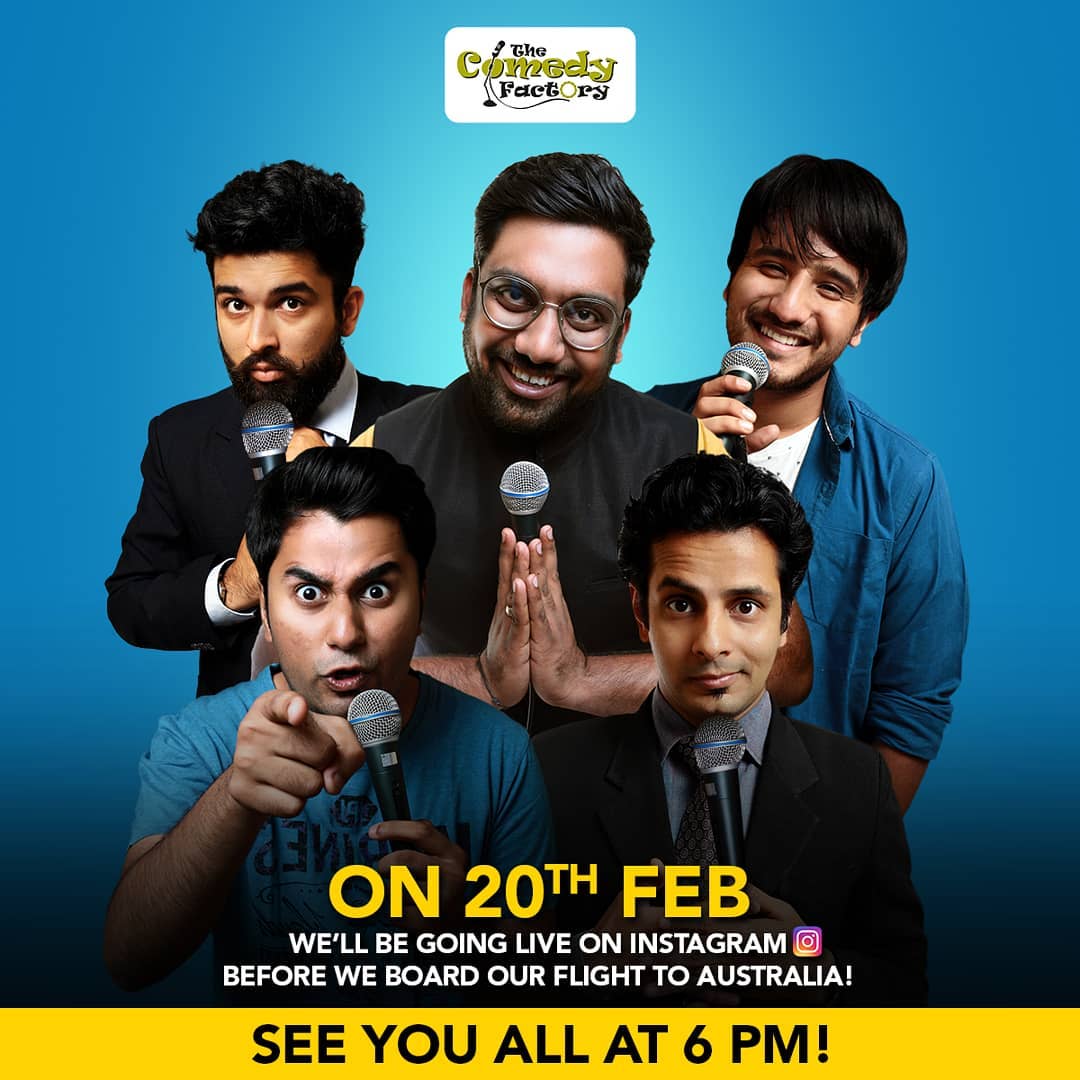 The Comedy Factory, The Comedy Factory,Comedy,Factory,Manan Desai, Manan, Preeti Das,  Aariz Saiyed, Soham Dave, Vidya Desai, Ojas Rawal, Standup Comedy, Short Comedy Skits, Comedy Factory Musical Nights, Improv Comedy, Short Films, Open Mic Nights, Stand up acts