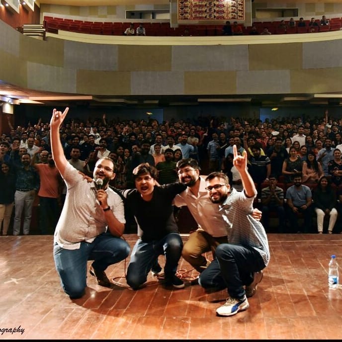The Comedy Factory,  thecomedyfactoryindia, thecomedyfactory, TCFindia, humourouslyyours, humorouslyyours, vipulgoyal, standupcomedy, jamnagar, events, shows, funtime, thecomedyjam, comedyjam, successful, amazingshow, throwback, thursday, tbt, throwbackthursday, weekendfun