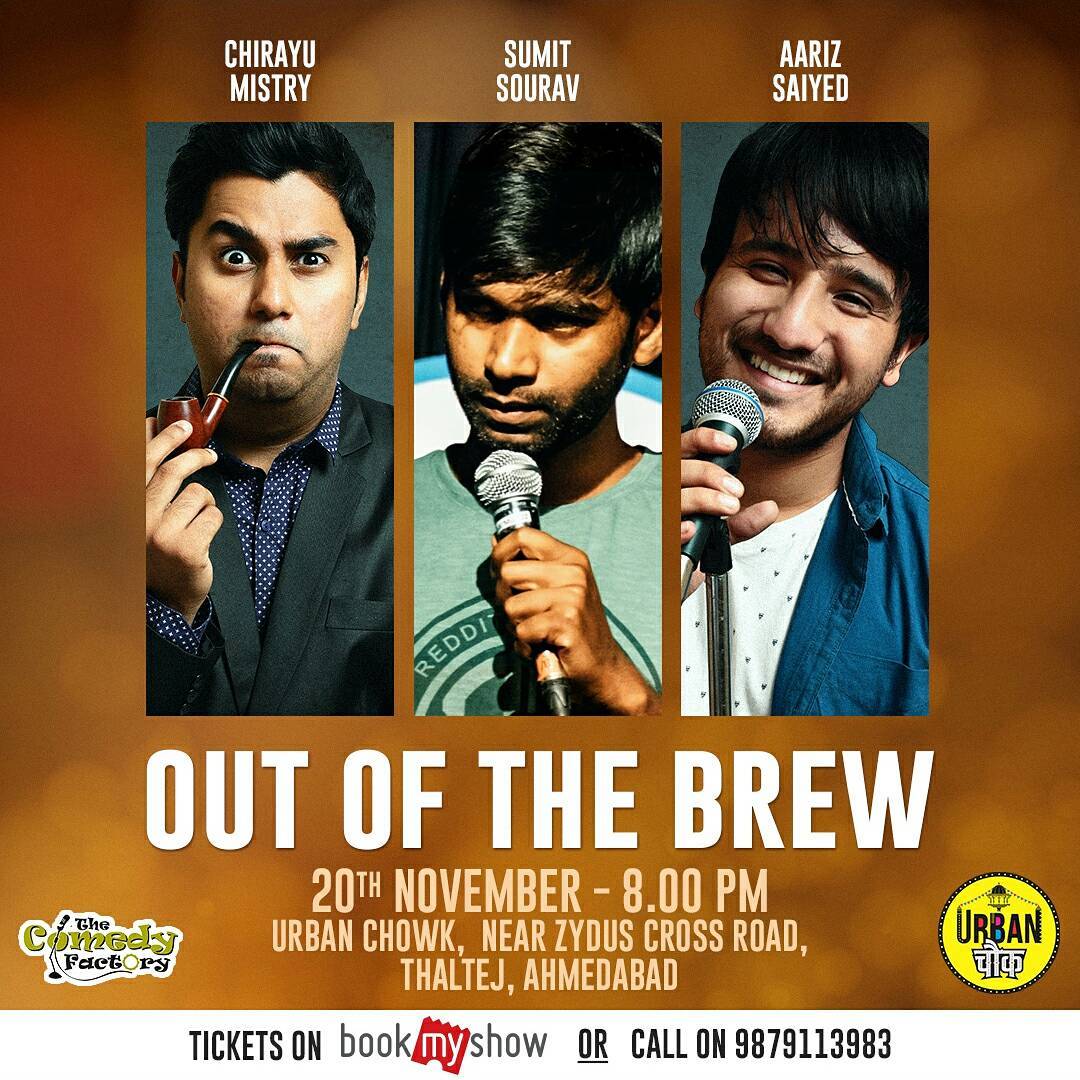The Comedy Factory, The Comedy Factory,Comedy,Factory,Manan Desai, Manan, Preeti Das,  Aariz Saiyed, Soham Dave, Vidya Desai, Ojas Rawal, Standup Comedy, Short Comedy Skits, Comedy Factory Musical Nights, Improv Comedy, Short Films, Open Mic Nights, Stand up acts