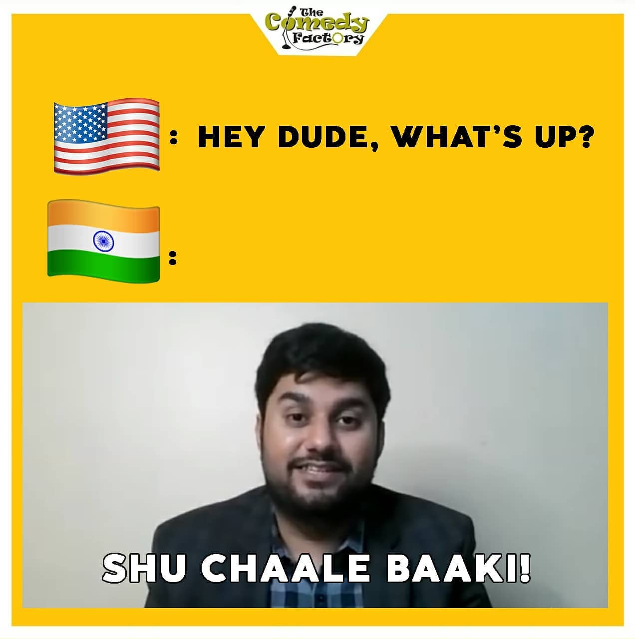 The Comedy Factory,  memesdaily, funnymemes, memes, trending, gujju, gujarati, gujaratimemes