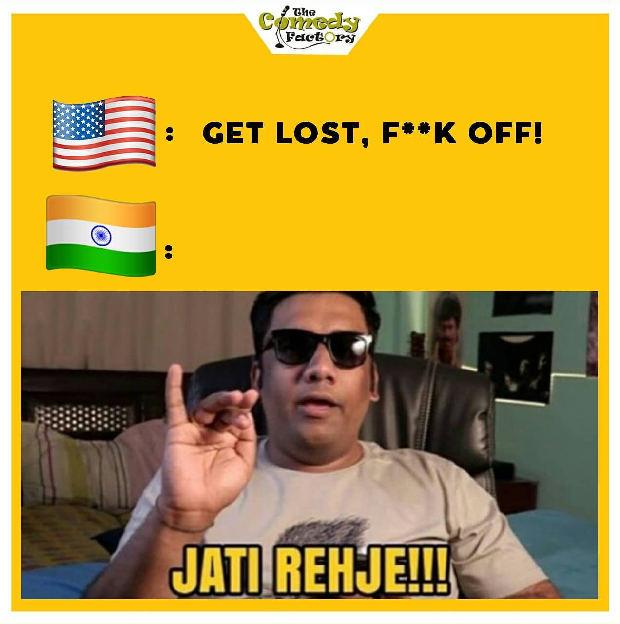 The Comedy Factory,  memesdaily, funnymemes, memes, trending, gujju, gujarati, gujaratimemes