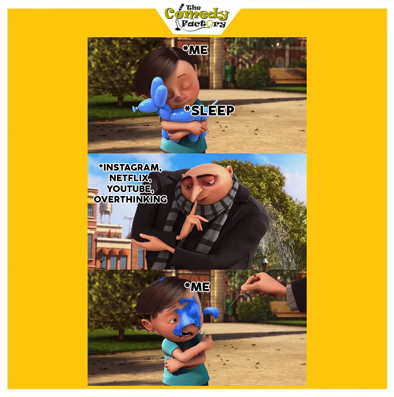 The Comedy Factory,  memes, memesdaily, dailymemes, netflix, instagram, sleep