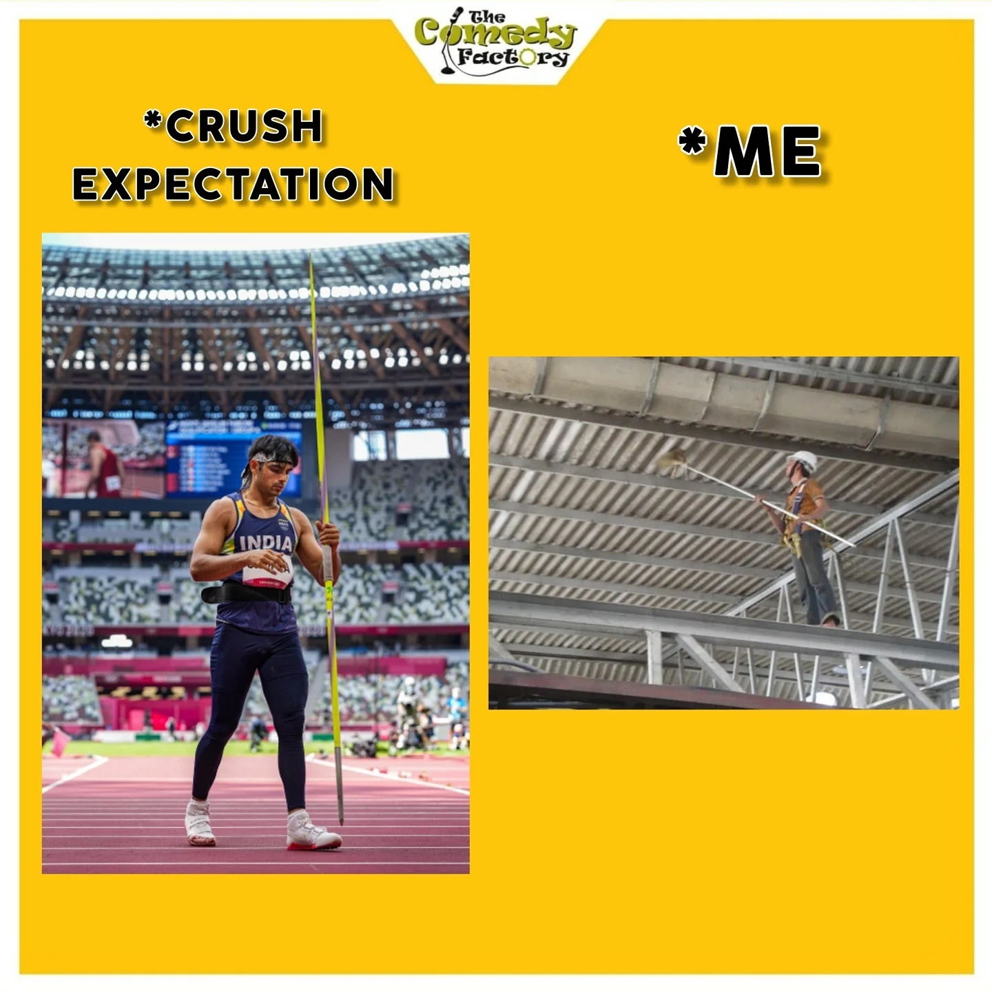 The Comedy Factory,  neerajchopra, gold, olympics, olympics2021