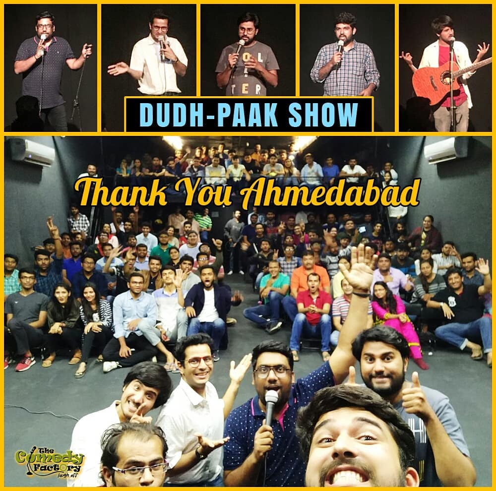 The Comedy Factory, The Comedy Factory,Comedy,Factory,Manan Desai, Manan, Preeti Das,  Aariz Saiyed, Soham Dave, Vidya Desai, Ojas Rawal, Standup Comedy, Short Comedy Skits, Comedy Factory Musical Nights, Improv Comedy, Short Films, Open Mic Nights, Stand up acts