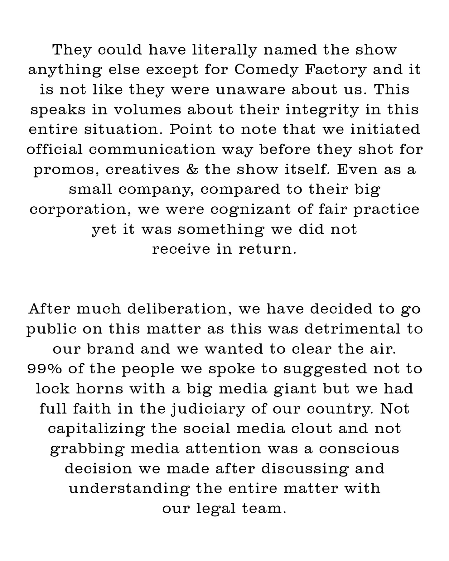 The Comedy Factory,  thecomedyfactory, thecomedyfactoryindia, amaribijikoishakhanathi