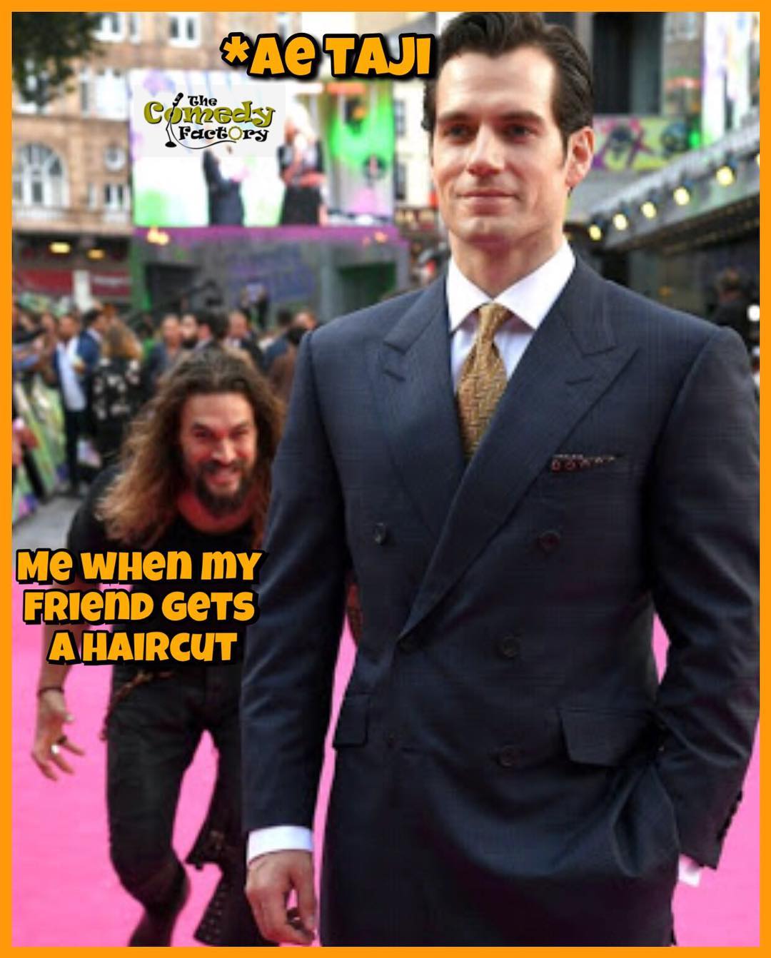 The Comedy Factory,  aquaman, superman, dceumemes, worldofdccomics, premiere, haircut#indianmemes