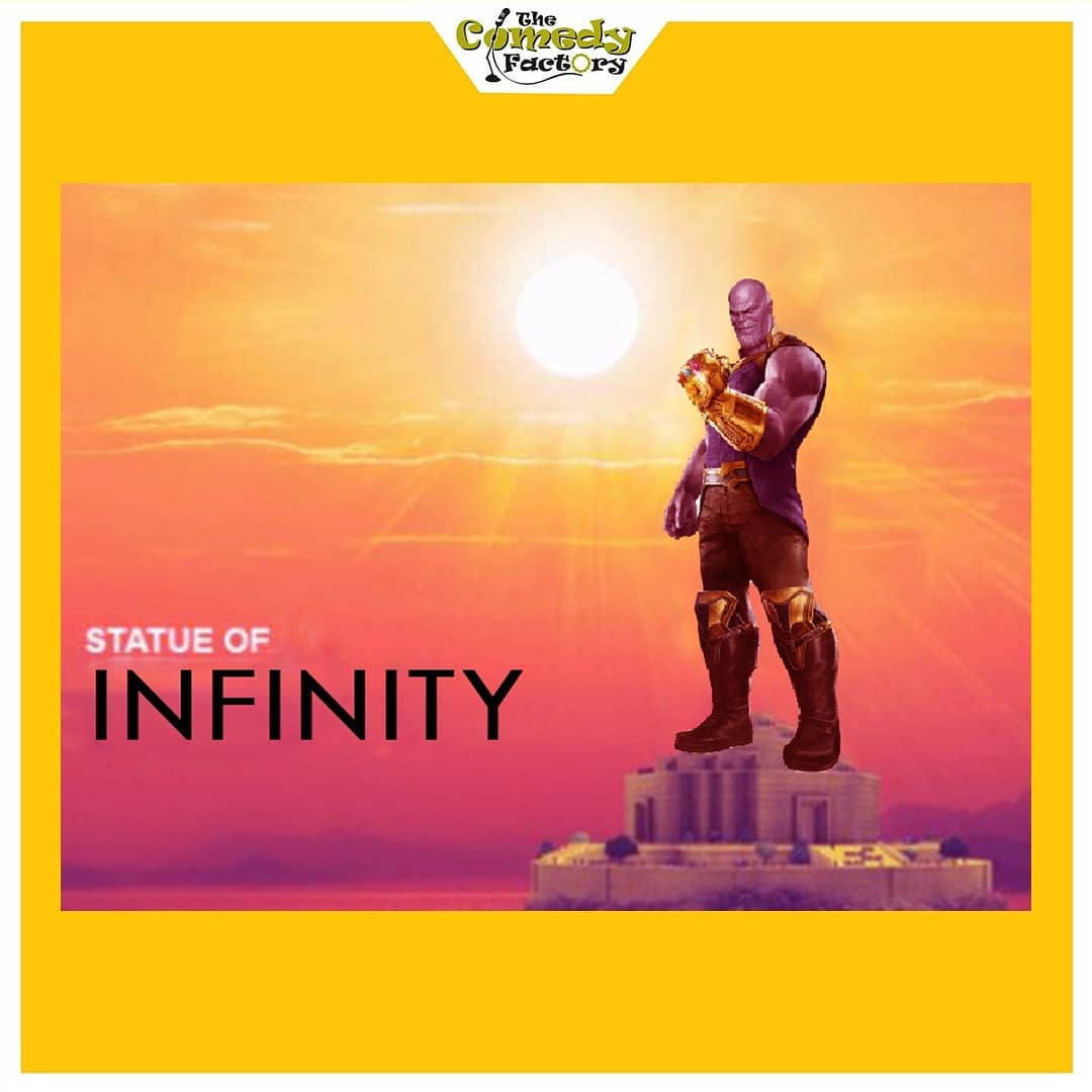 The Comedy Factory,  laayabaki, statueofinfinity, statueofvirginity, statueofflexibility, statueofunity, floccinaucinihilipilification, salman, thisishindustan, tcf, tcfindia, thecomedyfactoryindia, thecomedyfactory