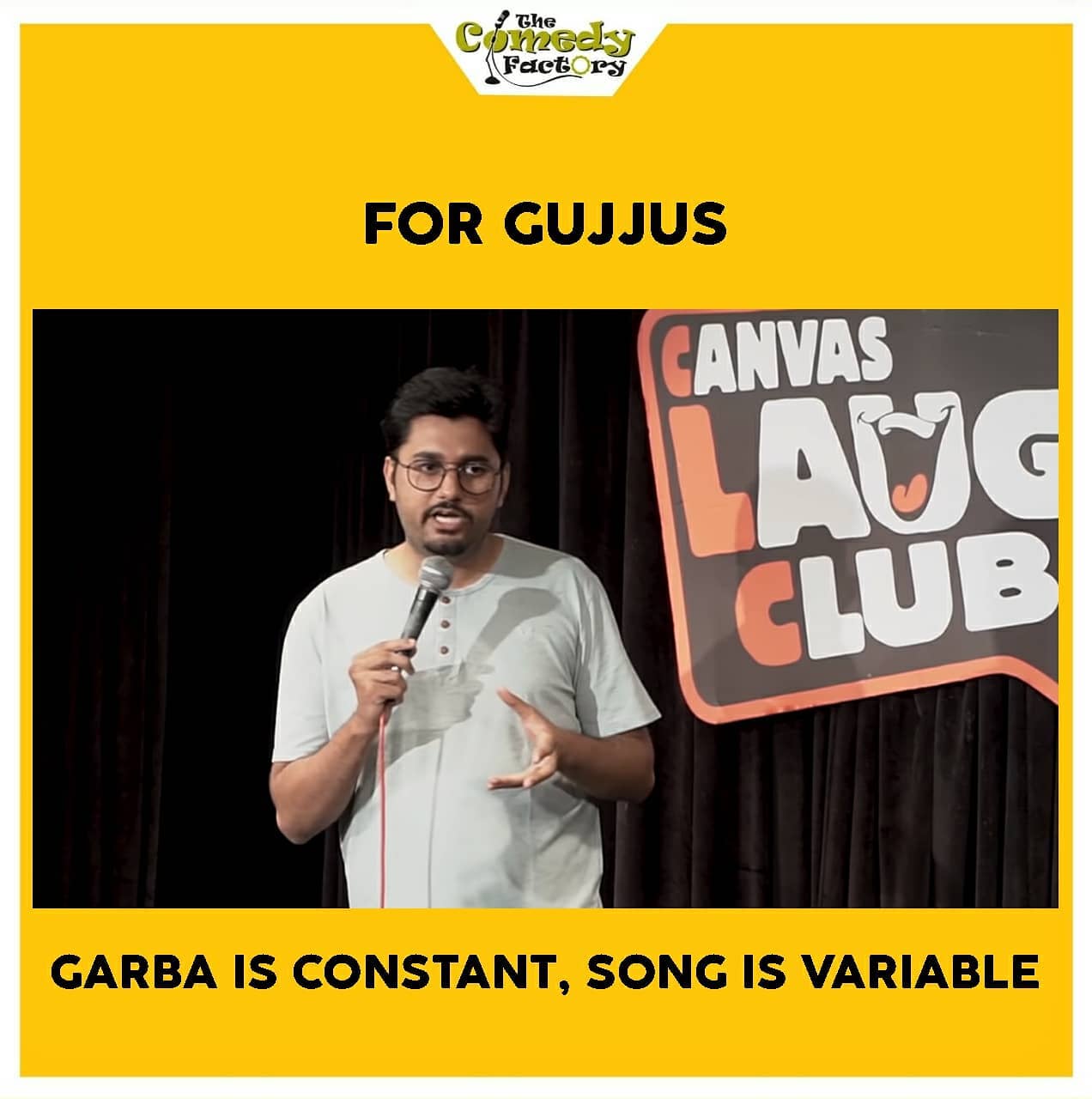 The Comedy Factory,  memesdaily, memes, standup, standupcomedy, chirayumistry, thecomedyfactoryindia, thecomedyfactory, tcf, gujju, gujarati