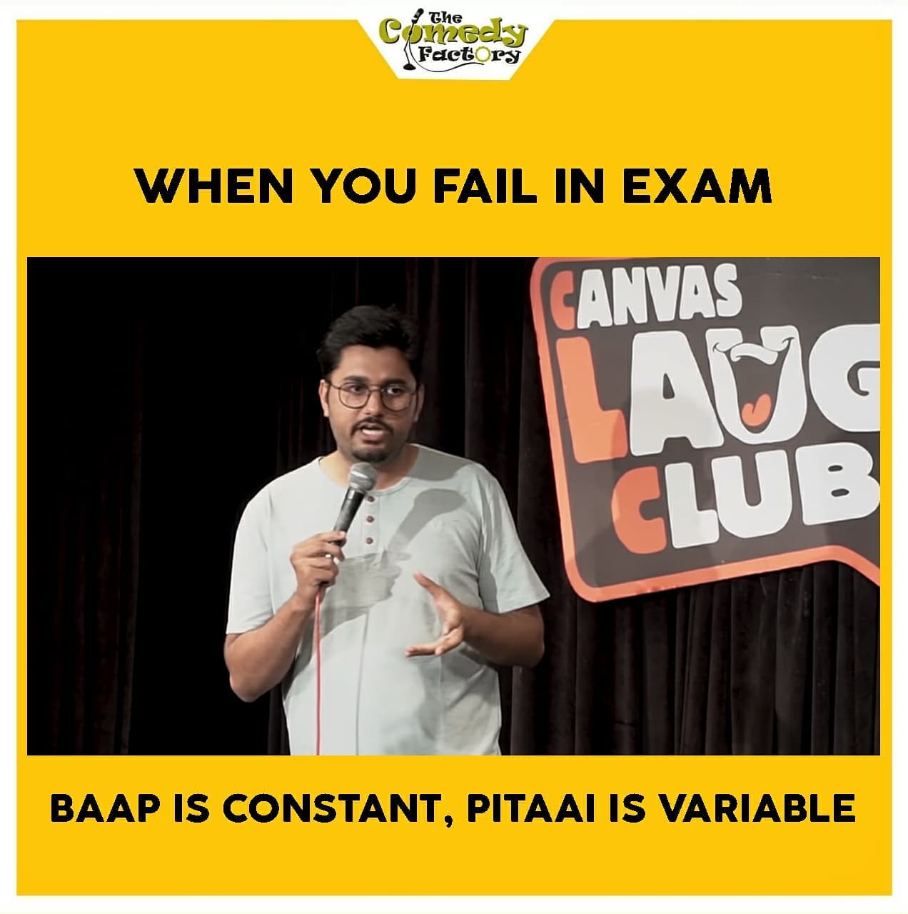 The Comedy Factory,  memesdaily, memes, standup, standupcomedy, chirayumistry, thecomedyfactoryindia, thecomedyfactory, tcf, gujju, gujarati