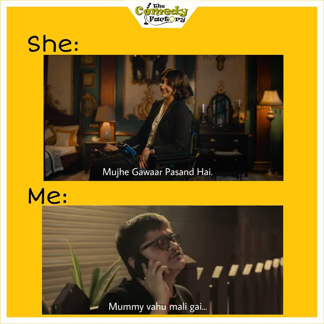 The Comedy Factory,  zero, zerotrailer, anushkasharma, shaharukhkhan, gawaar, meme, trending, viral, tcf, tcfindia, thecomedyfactoryindia, thecomedyfactory