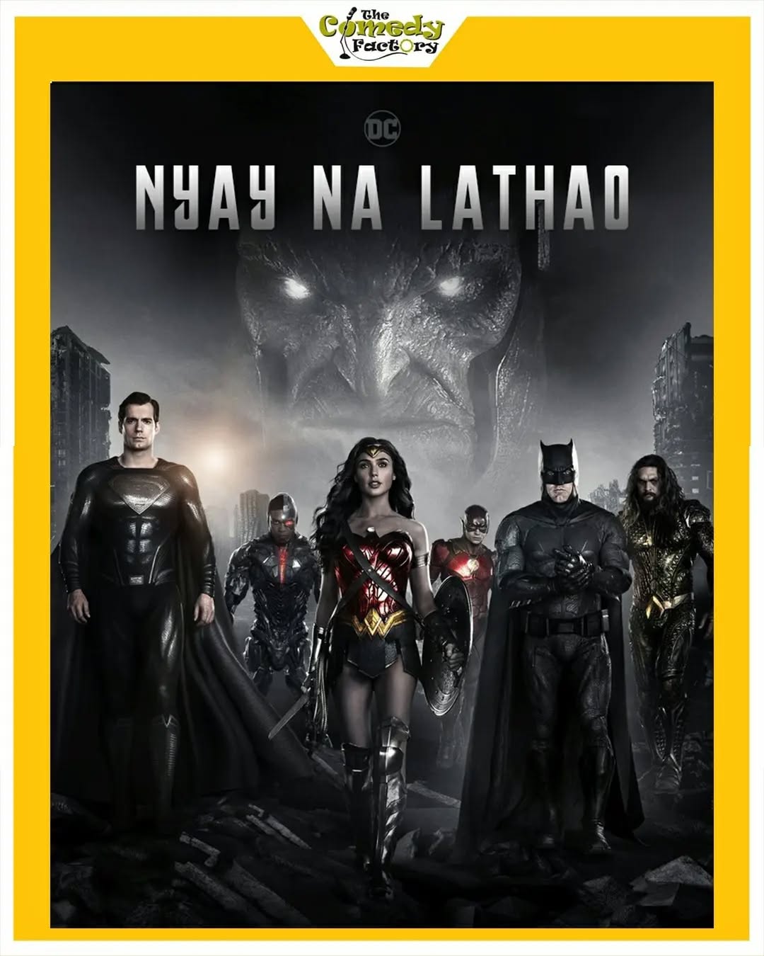 The Comedy Factory,  gujju, gujjumemes, gujaratimemes, memesdaily, memes, marvel, dc, batman, superhero, spiderman, drstrange, deadpool, superman, justiceleague