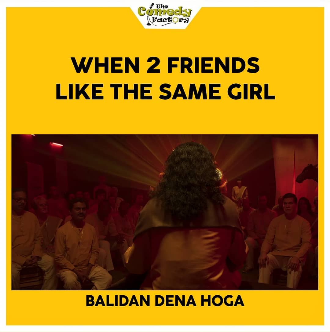 The Comedy Factory,  meme, sacredgames2, sacredgamesmemes, memes, memesdaily, trending
