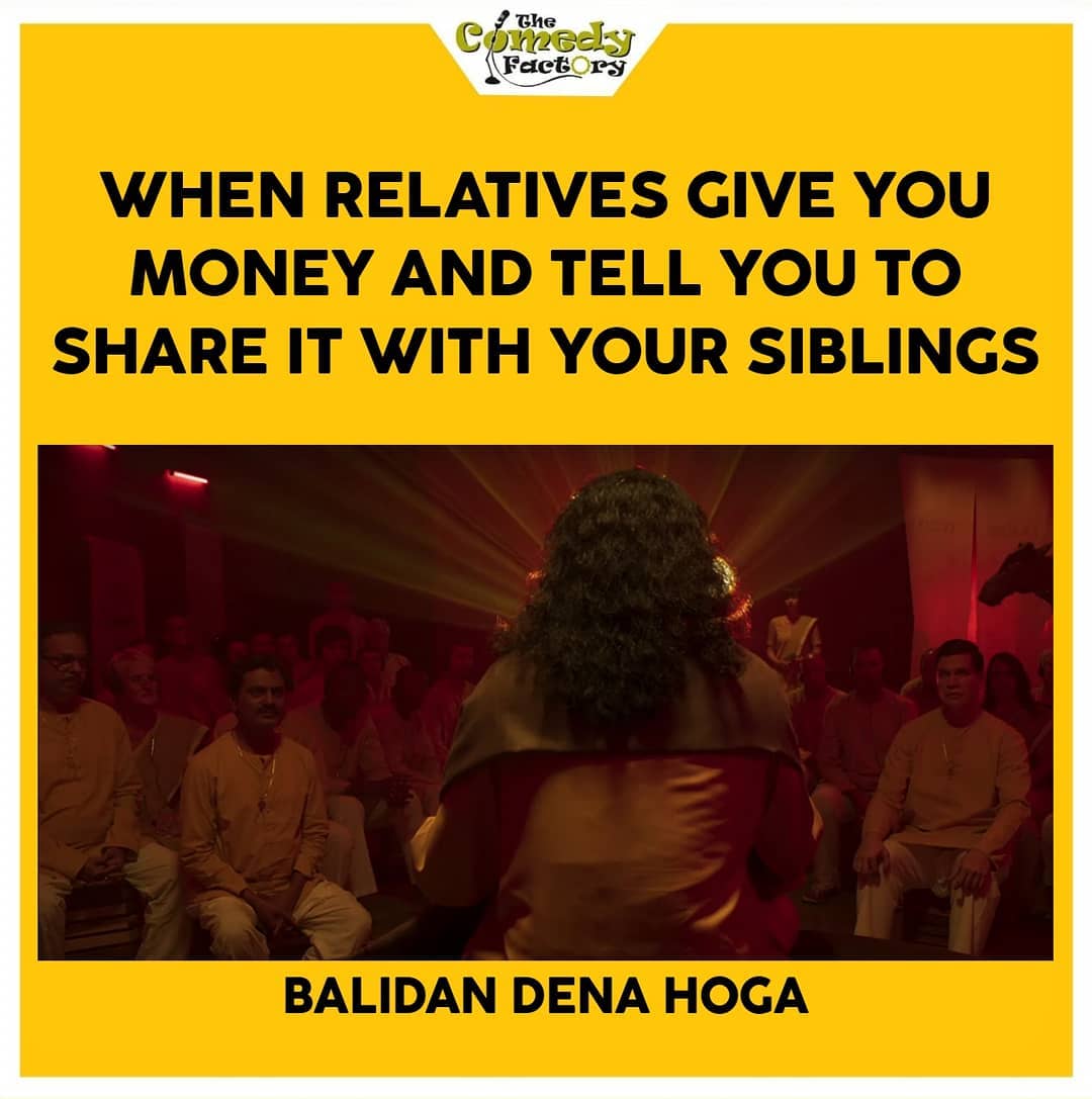 The Comedy Factory,  meme, sacredgames2, sacredgamesmemes, memes, memesdaily, trending
