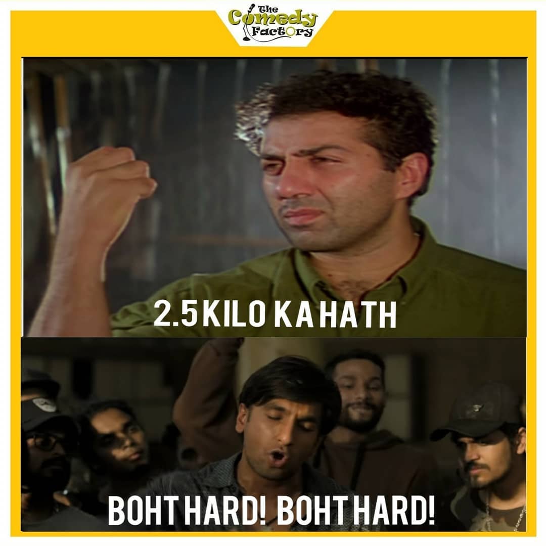 The Comedy Factory,  bohthard, gullyboy, thecomedyfactoryindia, thecomedyfactory, TCFindia, memes, memesdaily, gullyboymemes, memesofinstagram, tagyourfriends, memes😂