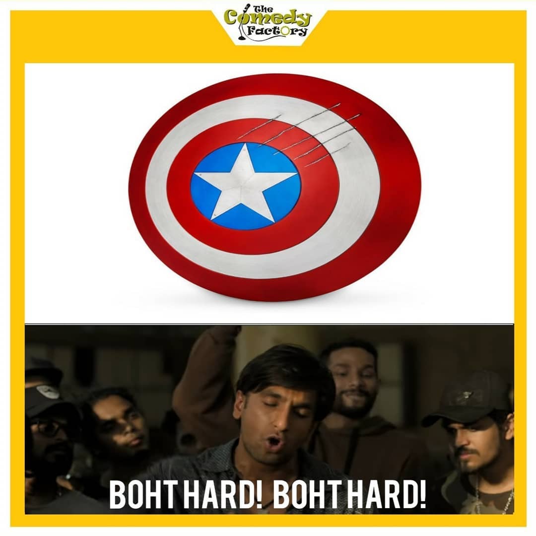 The Comedy Factory,  bohthard, gullyboy, thecomedyfactoryindia, thecomedyfactory, TCFindia, memes, memesdaily, gullyboymemes, memesofinstagram, tagyourfriends, memes😂