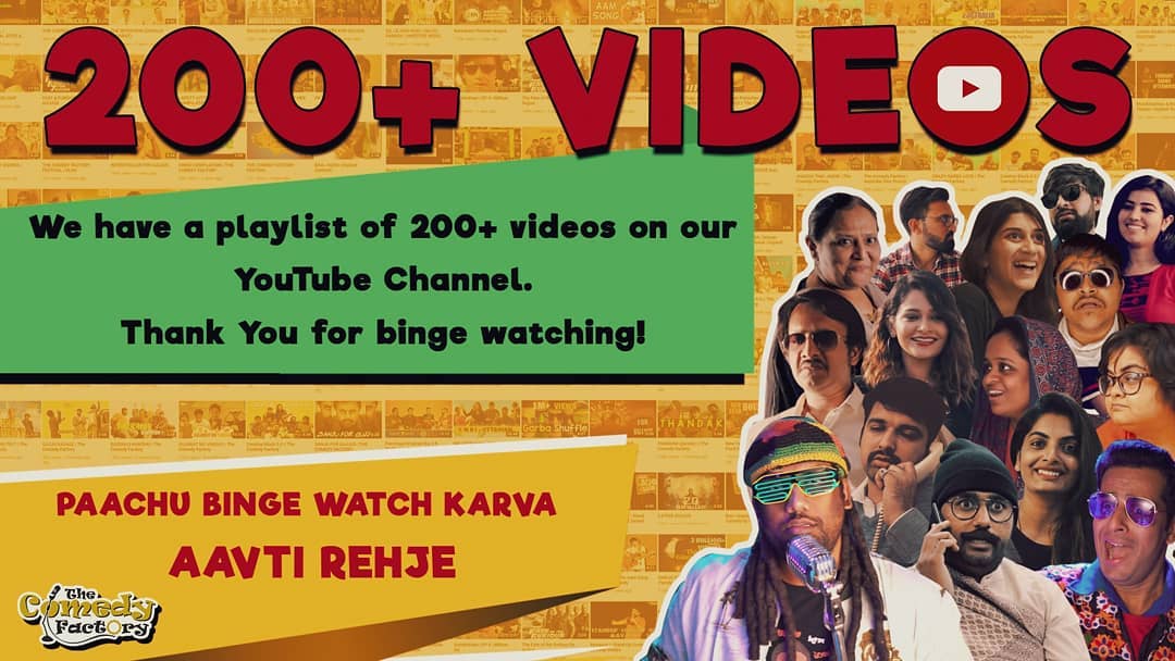 The Comedy Factory,  thecomedyfactory, thecomedyfactoryindia, tcf, TCFindia, comedyfactory, videos, youtubers, youtubevideo, youtubeindia, youtube, binge, thankyou, subscribers, followers