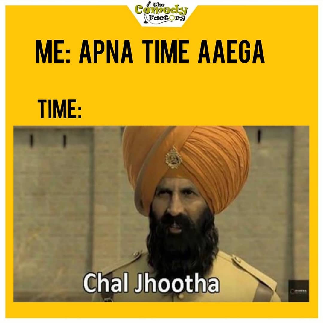 The Comedy Factory,  chaljhootha, kesari, akshaykumar, kesaritrailer, thecomedyfactoryindia, thecomedyfactory, TCFindia, memes, memesdaily, memesofinstagram, tagyourfriends, memes😂, pubg, pubgmemes, instagram, instagrammemes, gullyboy, apnatimeaayega, undertaker, youtube, boyfriendmemes, rohitshetty, bollywood, bollywoodmemes