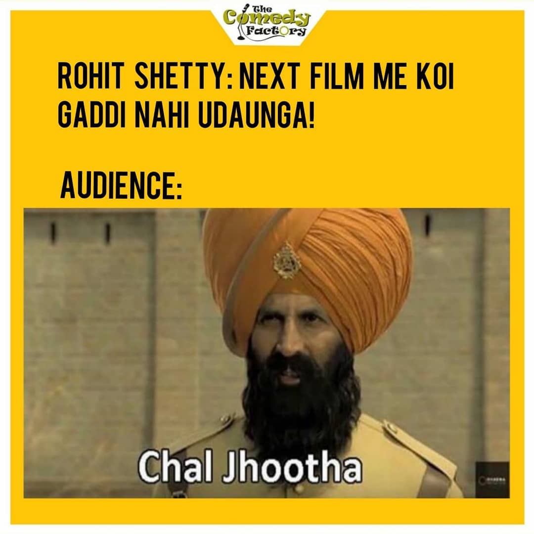 The Comedy Factory,  chaljhootha, kesari, akshaykumar, kesaritrailer, thecomedyfactoryindia, thecomedyfactory, TCFindia, memes, memesdaily, memesofinstagram, tagyourfriends, memes😂, pubg, pubgmemes, instagram, instagrammemes, gullyboy, apnatimeaayega, undertaker, youtube, boyfriendmemes, rohitshetty, bollywood, bollywoodmemes