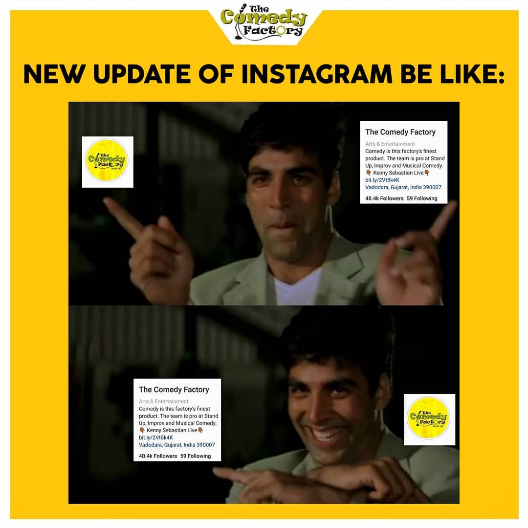 The Comedy Factory,  instagram, update, instagramupdate, akshaykumar, memesdaily, meme, memes