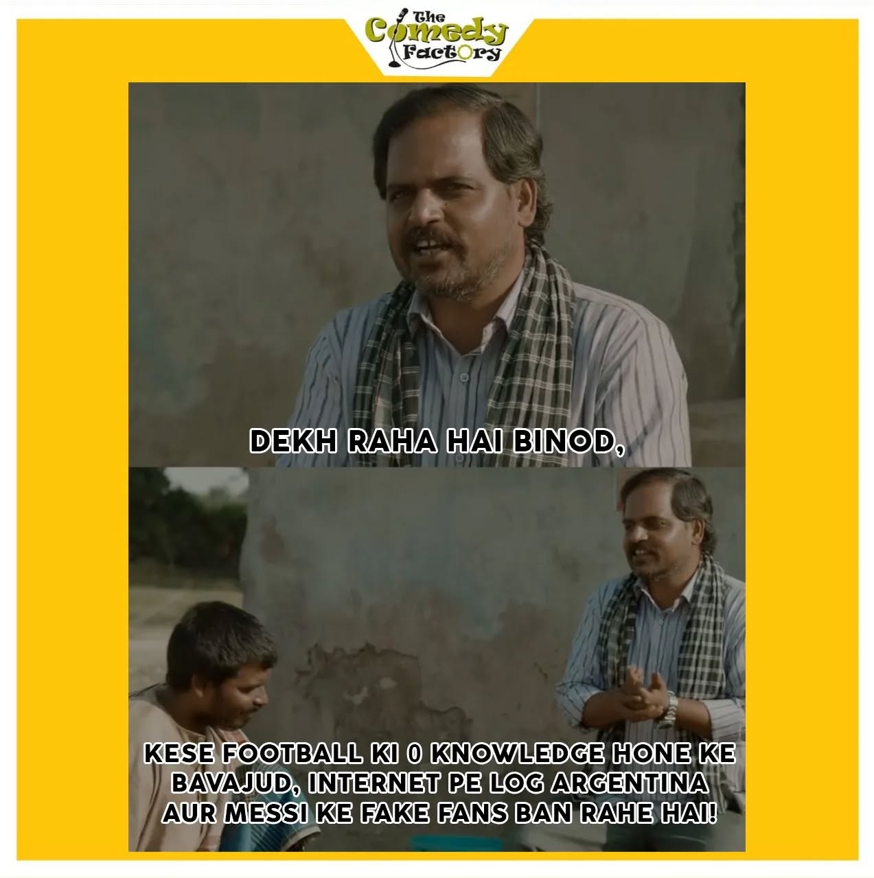 The Comedy Factory,  fifaworldcup2022, soccer, messi, argentina