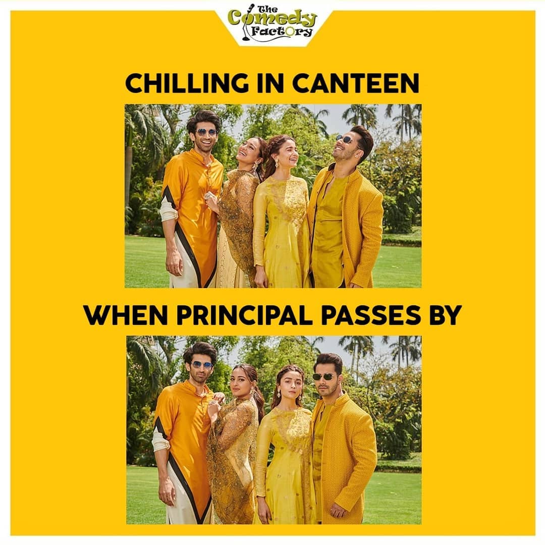 The Comedy Factory,  thecomedyfactory #thecomedyfactoryindia #TCFindia #memes😂, tcfmemes, memesindia, memesofinstagram, memesdaily, dankmemes, dankmeme, dankmemesdaily, funnymemes, tagyourfriends, comment, kalank, varundhawan, aliabhatt, adityaroykapur, sonakshisinha, kalankmemes