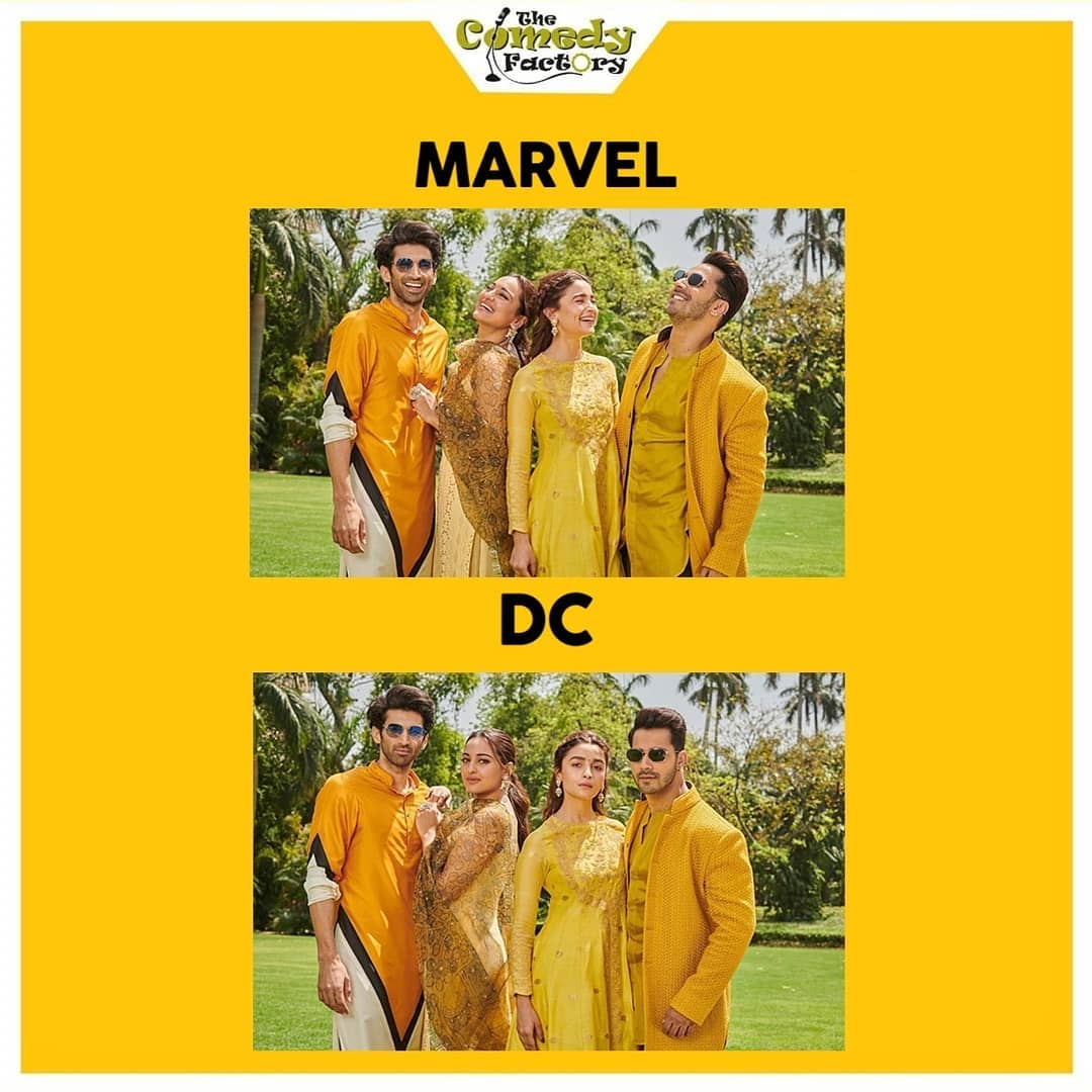 The Comedy Factory,  thecomedyfactory #thecomedyfactoryindia #TCFindia #memes😂, tcfmemes, memesindia, memesofinstagram, memesdaily, dankmemes, dankmeme, dankmemesdaily, funnymemes, tagyourfriends, comment, kalank, varundhawan, aliabhatt, adityaroykapur, sonakshisinha, kalankmemes