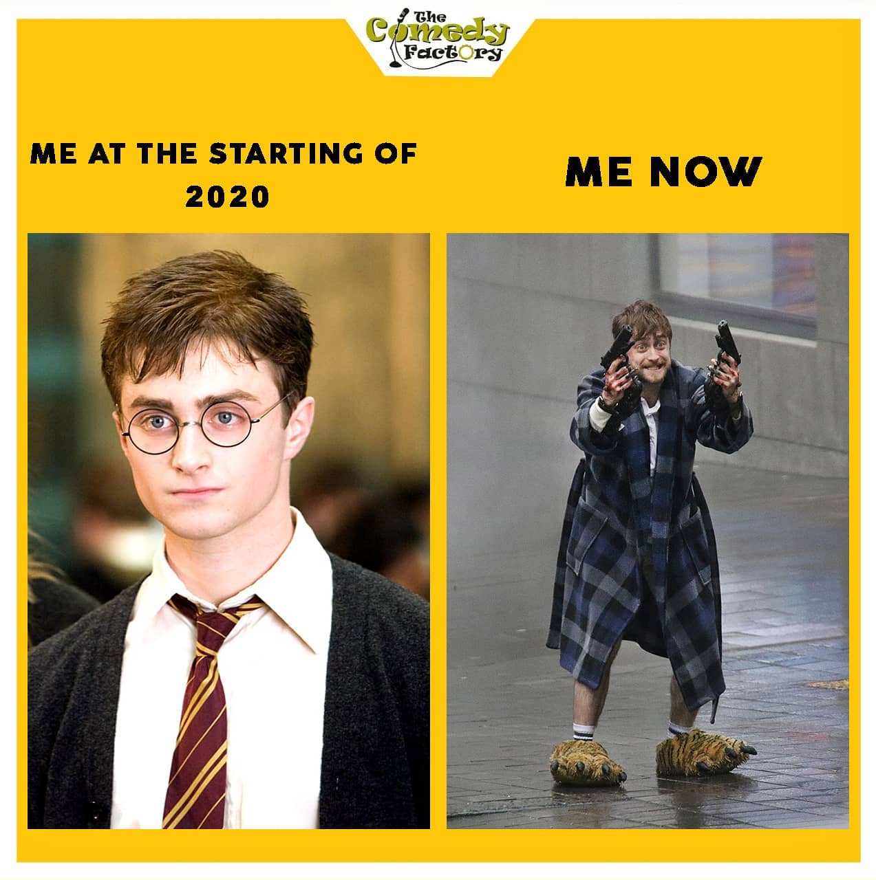 The Comedy Factory,  memesdaily, memes, 2020, 2020memes, harrypotter, danielradcliffe