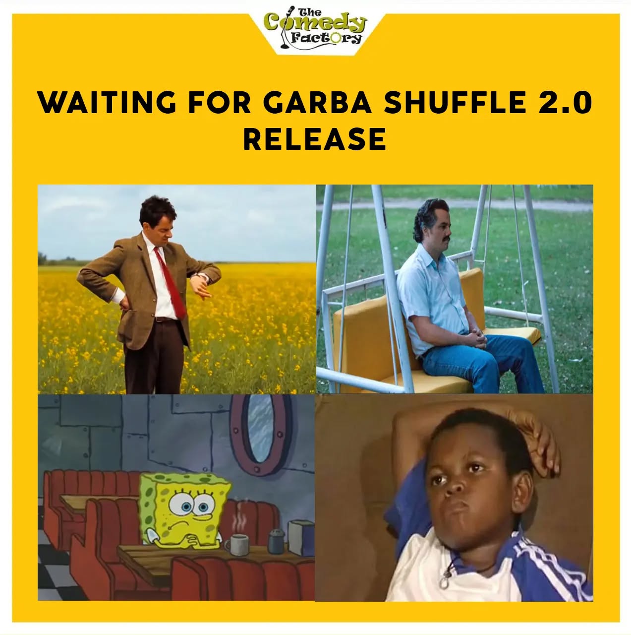 The Comedy Factory,  garbashuffle2, GTS