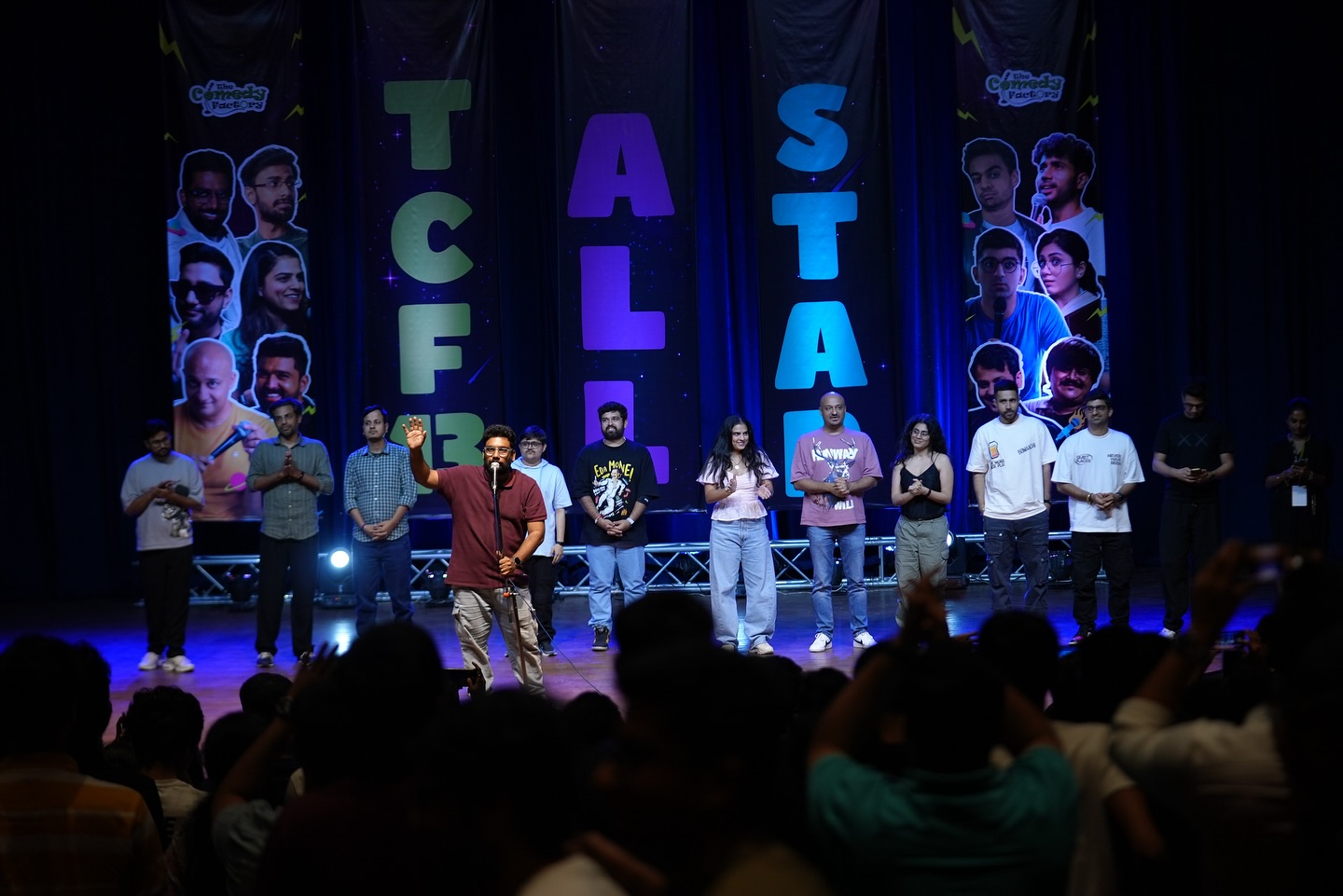 The Comedy Factory,  TCF13Hai, TCFAllStar, manandesai, ombhatt, piyushsharma, biswakalyanrath, deepvaidya, aanchalagrawal, maheepsing, raunaqrajani, abhishekupmanyu, vinaysharma, rohanjoshi, prashastisingh